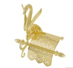 Бумагодержатель с крышкой Migliore Luxor арт.26120