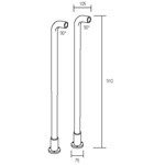 Крепления в пол для смесителя Margaroli 315cr- фото2