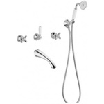 Смеситель для ванны встраиваемый Bugnatese Princeton Plus 8018- фото