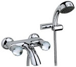 Смеситель для ванны Nicolazzi Cristallo 2002 CR 22- фото